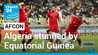 Algeria  Equatorial Guinea Obiang strike reigning champions with 10 loss • FRANCE 24 English [upl. by Funk818]