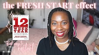 HOW TO RESET AT ANYTIME  Use the 12 Week Year method to ACHIEVE your LIFE GOALS [upl. by Tildie507]