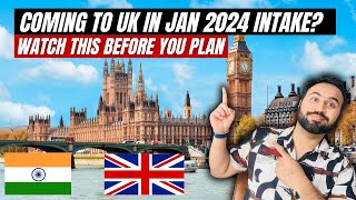 UK January 2024 Intake  UK Study VISA  Life In UK For INDIANS  Hum Tum In England [upl. by Ena]