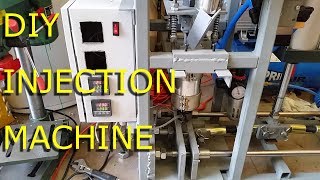 DIY Plastic injection molding machine test [upl. by Ehttam]