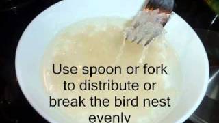 Bird Nest with Rock Sugar Recipe [upl. by Chally]