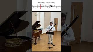 PREMIER SOLO opening by Eugene Bourdeau for Bassoon amp Piano bassoon shorts shortsfeed [upl. by Alper]