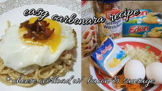 Easy Carbonara Recipe [upl. by Daphie61]