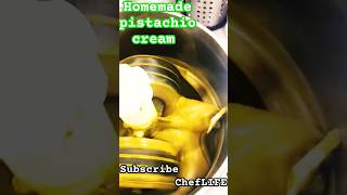 Homemade 🥣pistachio cream chefHASANKA viralvideo trending dubai shorts pistachiocream [upl. by Alaehs39]