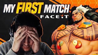 My First FACEIT League Match A Humbling Experience [upl. by Annekcm427]