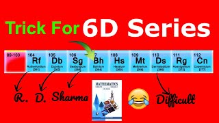 Trick To Remember 6d Series Last Transition Elements Series  Periodic Table InorganicChemistry [upl. by Illac]