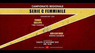 Tonno Callipo Volley vs Asd Elio Sozzi  18112023 [upl. by Oicnaneb]