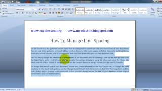 MS WordManage Line Spacing Hindi [upl. by Jeminah]