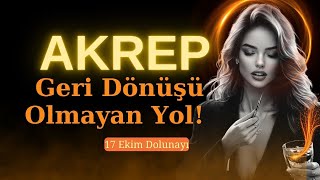 Akrep Burcu Dolunay Etkisiyle Geri Dönüşü Olmayan Yola Doğru [upl. by Airamesor]