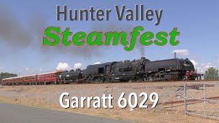 Steam locomotive 6029 HV Steamfest April 2024 [upl. by Krever]