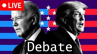 Live Stream Presidential Debate Joe Biden and Donald Trump Denys Davydov Review [upl. by Kreindler]