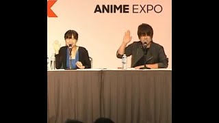 Eng Sub Matsuoka Yoshitsugu and Kayano Ai doing Aschente in SAO X GGO Expo [upl. by Spooner]