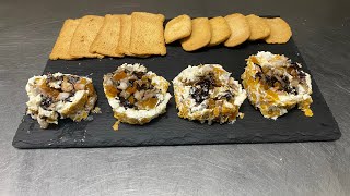 ENTRANTE CANAPÉS NAVIDEÑOS CON QUESO CREMA N4 [upl. by Sheepshanks187]