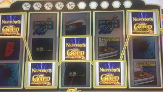 5 Neptunes in Hunt for Neptunes gold BIG Jackpot Choctaw Jackpot jackpot slots choctaw casino [upl. by Polky]