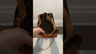 Louis Vuitton Noe bucket bag Repair Part 1 [upl. by Lila]