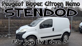 Stendöd Peugeot Bipper Kan jag få liv i den [upl. by Namijneb517]