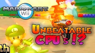 Mario Kart Wii Custom Tracks  UNBEATABLE CPUS [upl. by Llarret301]