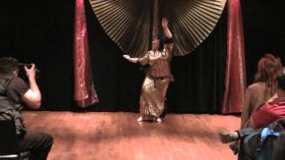 Edallah ala Kayfak amp One Minute Baladi Bellydance by Caroline Labrie [upl. by Alrick131]