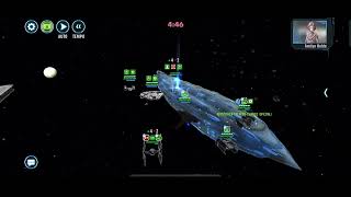 Chimaera vs Raddus GAC  Grand Arena  Ships Battle [upl. by Gillman353]