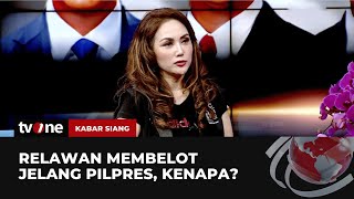 Pindah Haluan Jagoan Kaum Relawan Membelot Jelang Pilpres  Kabar Siang tvOne [upl. by Raffaj108]