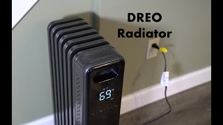 DREO OH310 1500W OilFilled Radiator Heater Review [upl. by Nahttam]