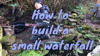 Building a Spectacular Garden Waterfall with a UK Waterfall Kit [upl. by Eusadnilem648]