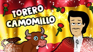 Torero Camomillo 4k  🐂  Canzoni per bambini  Baby cartoons  Baby songs [upl. by Ainitsirc]