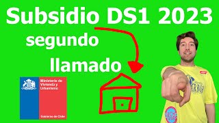 Postulación subsidio DS1 segundo llamado 2023 [upl. by Haliled365]