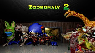 Zoonomaly 2 Official Teaser Full Game Play  Bloodthirsty Monsters Sonic Rabbit Pig Scorpio [upl. by Ogden263]