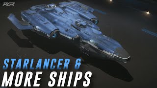 Starlancer Polaris Pioneer amp More Ships 4K  CitizenCon 2954  Star Citizen [upl. by Ligetti268]