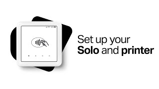 Set up your SumUp Solo Card Reader and Solo Printer [upl. by Ahseenyt]