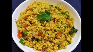 Vegetable Dalia Pulao For Quick Weight Loss  वजन कम करना है तो खाये दलिया पुलाव [upl. by Dody]