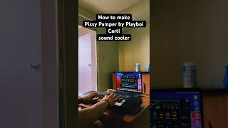 Making Pissy Pamper by Playboi Carti sound cooler piano pianotutorial keyboardist playboicarti [upl. by Abran493]