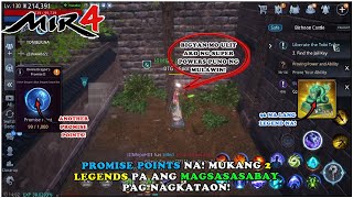 MIR4  PROMISE POINTS NA MALAPIT NA TAYO ULIT MAGKA LEGEND PET SANA DALAWA  F2P [upl. by Esertap]