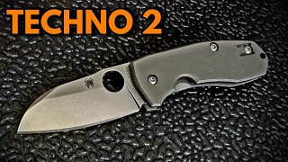 Spyderco Techno 2  Overview and Review [upl. by Orrin]