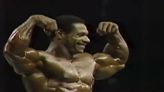 Mike Christian Competing at the 1985 Mr Olympia [upl. by Eluk]