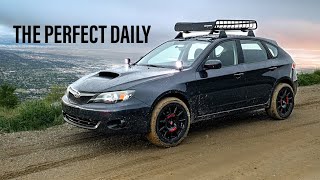 LIFTING A SUBARU IMPREZA with a 2quot lift kit [upl. by Mihcaoj]