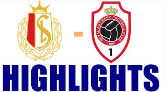 Royal Antwerp 30 Standard Liège Highlights  Pro League 202425 [upl. by Akemot]