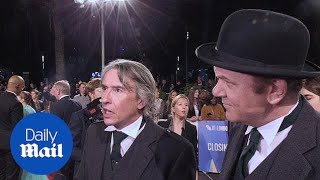 Steve Coogan and John C Reilly attend Stan and Ollie premiere [upl. by Ellekram802]