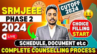 SRMJEEE 2024 Phase 2 Result Out 😍  SRMJEEE Cut off 2024  SRM Counselling 2024  SRMJEEE 2024  SRM [upl. by Ahsotan]