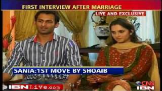 Sania mirza Shoaib Malik interview after marriage part 2 [upl. by Hephzipa494]