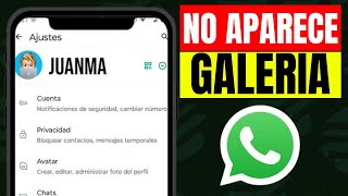 🛑Solución  NO ME APARECE CARPETA DE WHATSAPP en FOTOS  ACTUALIZACION [upl. by Hughett547]