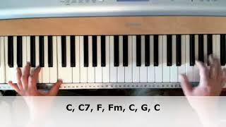 Blues piano tutorial part 6  turnarounds [upl. by Thedrick]