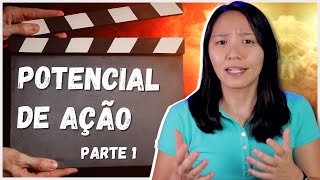 1 POTENCIAL DE AÇÃO Despolarização Repolarização e Hiperpolarização  MK Fisiologia [upl. by Adnylg]