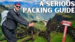 Pack for the Inca Trail in FIVE MINUTES [upl. by Tore990]