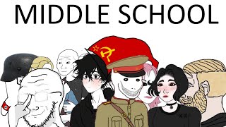 Types Of People In Middle School PART 1 [upl. by Atlee174]