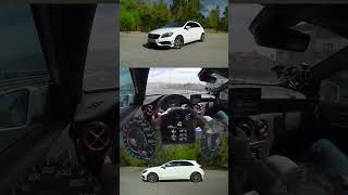 MercedesAMG A45  Acceleration  100200 Kmh Accleration  Epic Bruble Tune [upl. by Naegem]