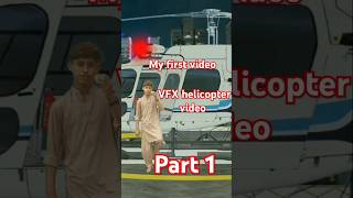 Helicopter landing video editing in KineMaster foryou shortvideos shorts helicopter vfxheli [upl. by Chyou913]