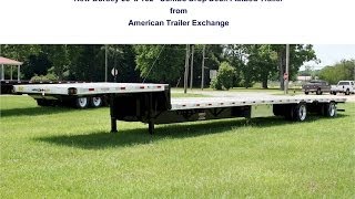 New Dorsey 53 x 102quot Combo Drop Deck Flatbed Trailer [upl. by Lada]