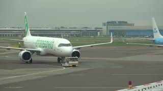 Transavia A321 Neo at Schiphol [upl. by Perrin]